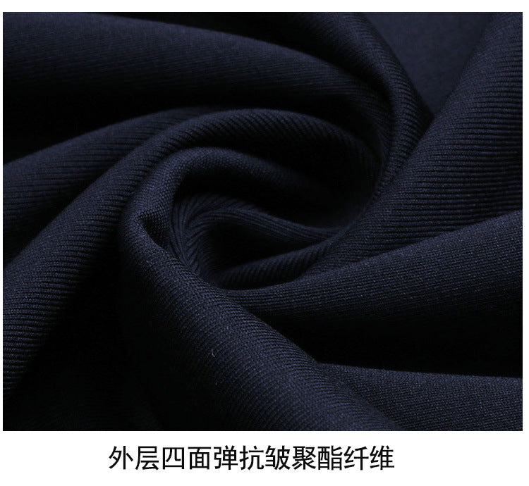 Men's Plus-Size Long Sleeve Sweat Suit for Weight Loss