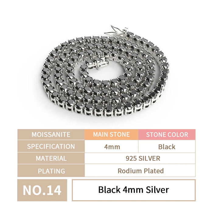 925 Sterling Silver VVS Chain