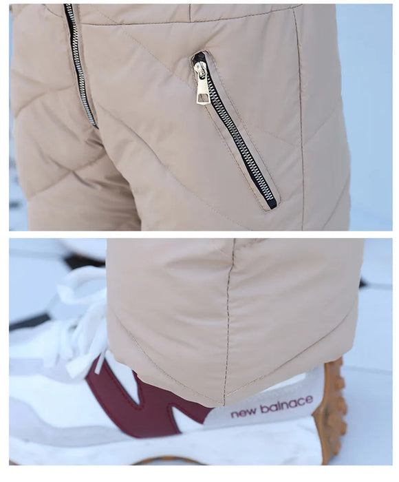 Women's Warm Snow Pants & Jacket Suit