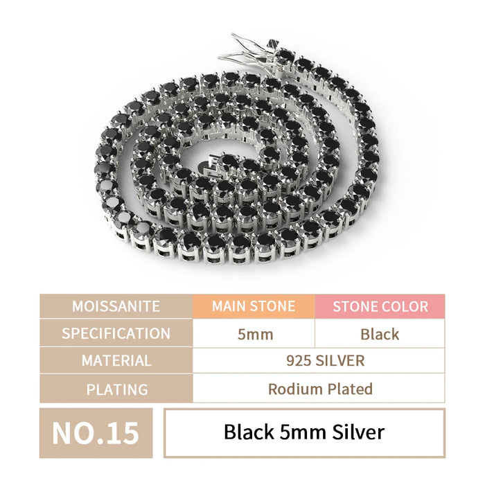 925 Sterling Silver VVS Chain