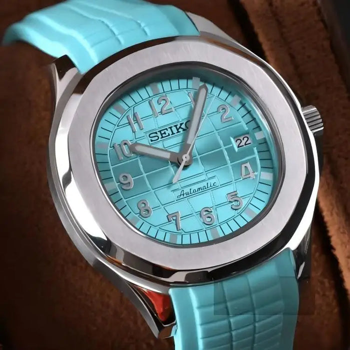 Patek Phiippe Rubber Belt - Seiko Mod