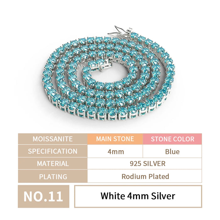 925 Sterling Silver VVS Chain