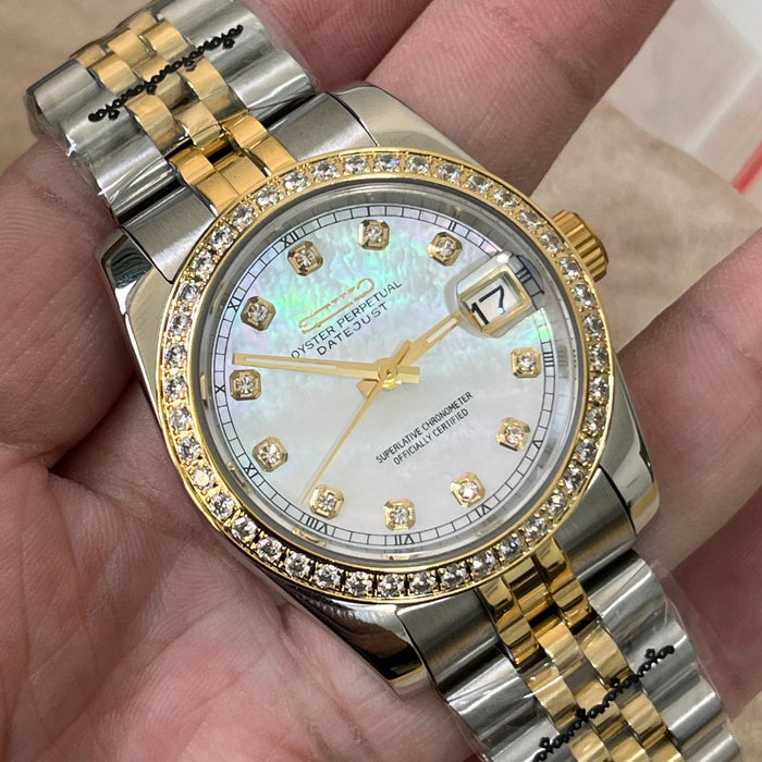 Datejust Diamond Dail - Seiko Mod