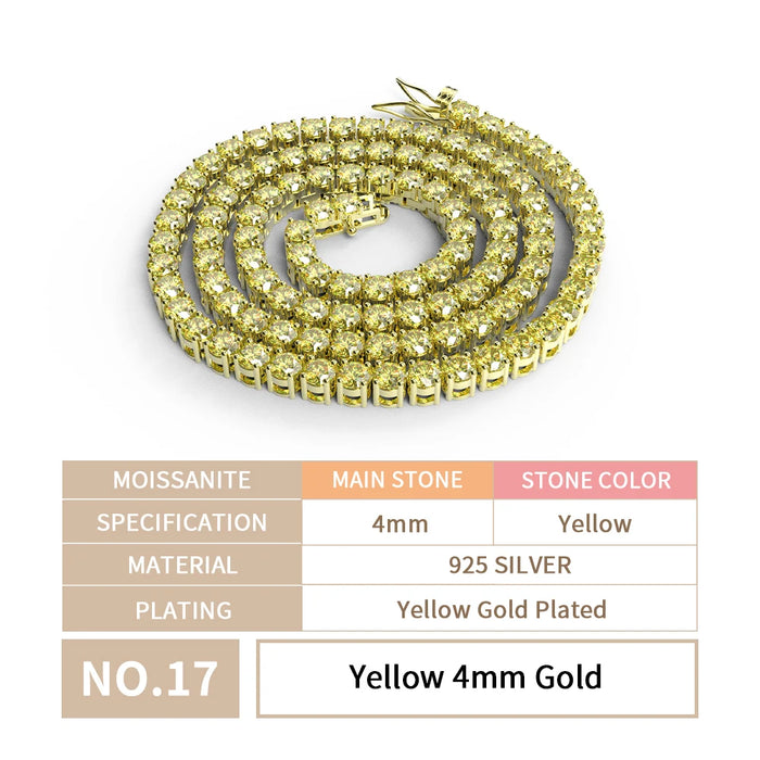 925 Sterling Silver VVS Chain