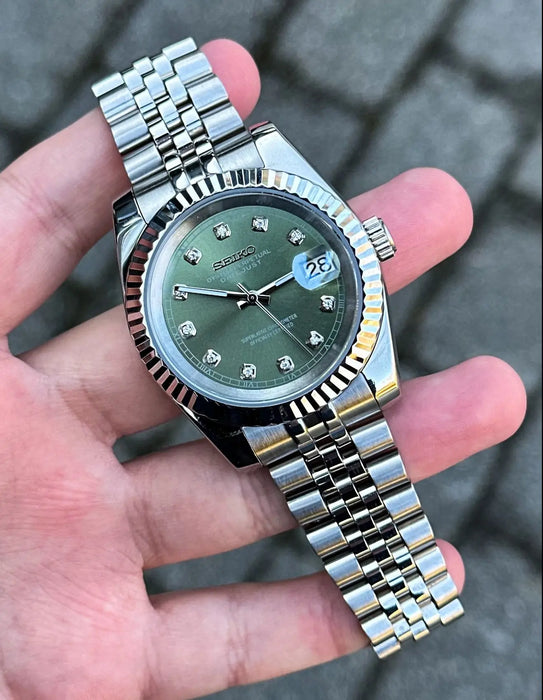 Datejust Diamond Dail - Seiko Mod