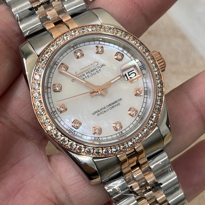 Datejust Diamond Dail - Seiko Mod