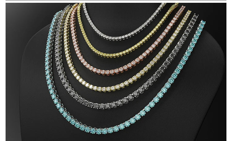 925 Sterling Silver VVS Chain