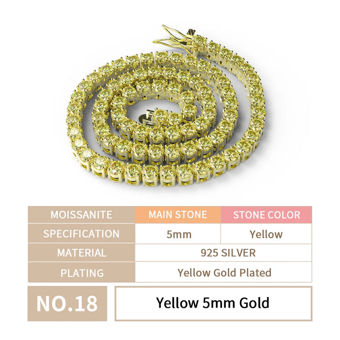 925 Sterling Silver VVS Chain