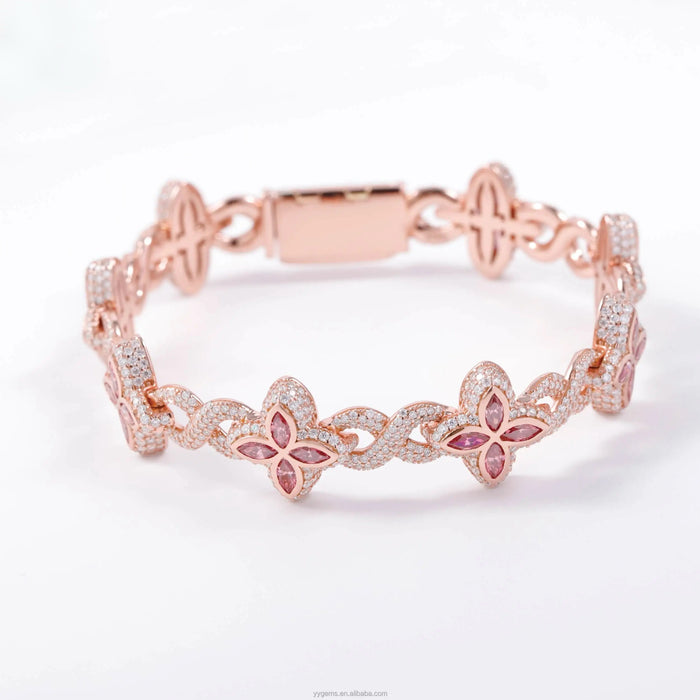 925 Sterling Clover Bracelet