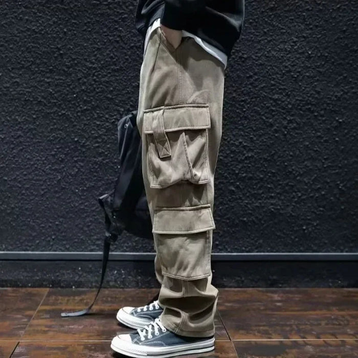 Men's Big Size Multi-Pocket Cargo Pants