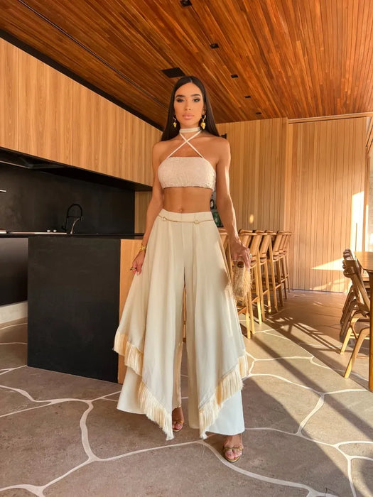 Off Shoulder Short Top Lady High Street Outfits