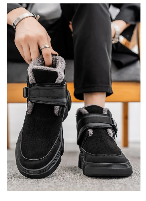 Kids' High-Top Winter Snow Boots