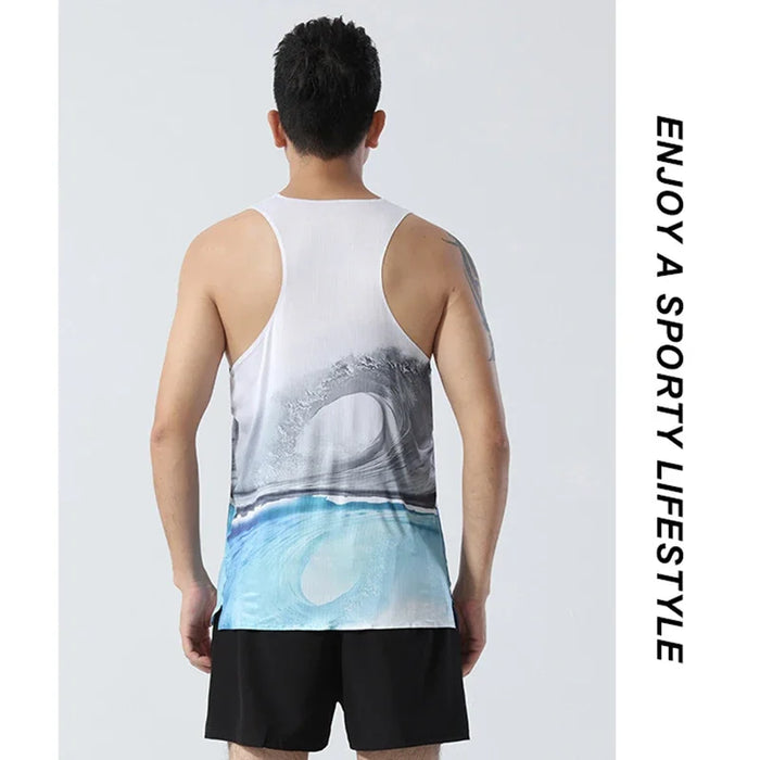 Men's Fitness Marathon Sports Vest