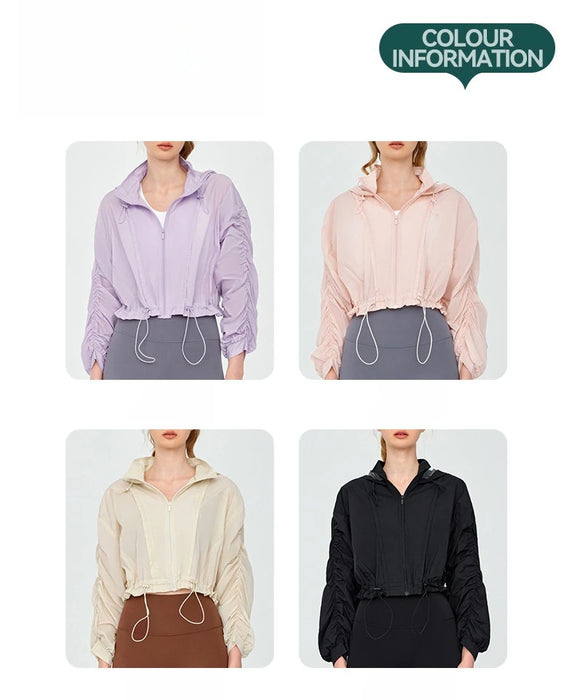 Sun Protection Coat for women UV Resistant Skin Clothing