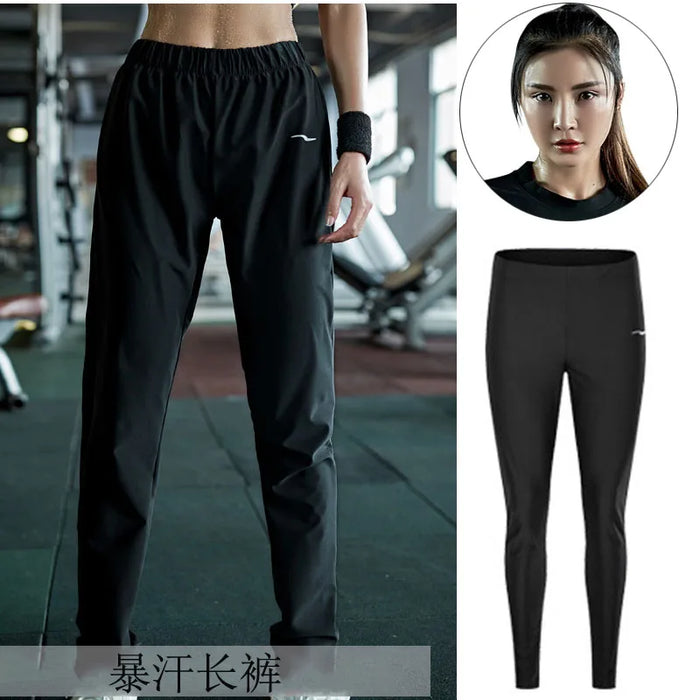 Men's Plus-Size Long Sleeve Sweat Suit for Weight Loss