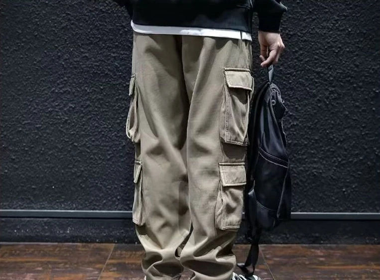 Men's Big Size Multi-Pocket Cargo Pants