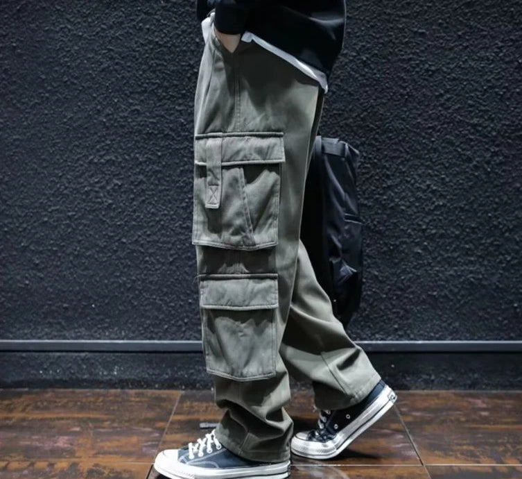 Men's Big Size Multi-Pocket Cargo Pants