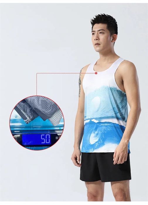 Men's Fitness Marathon Sports Vest