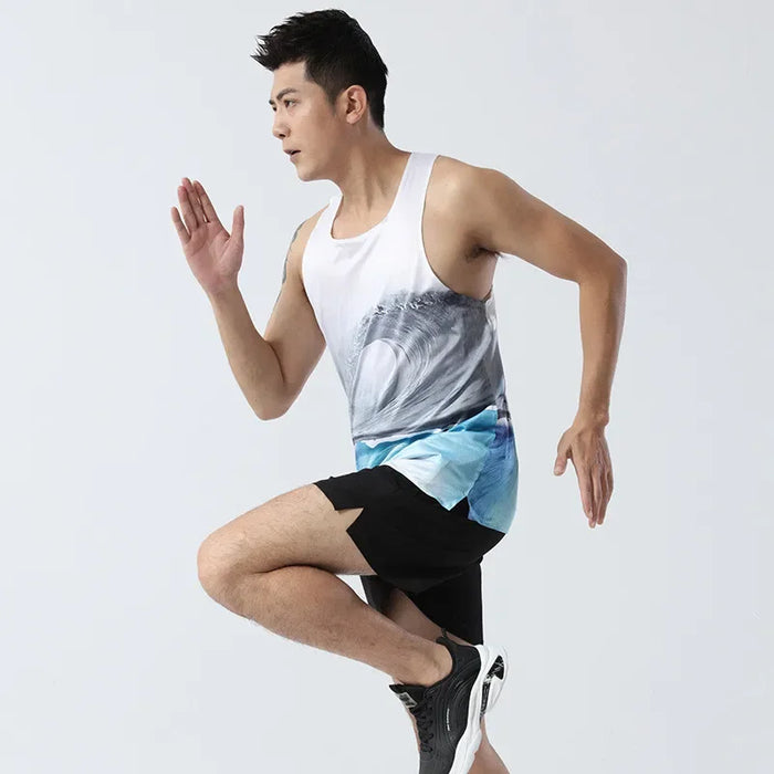 Men's Fitness Marathon Sports Vest