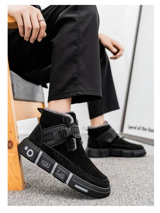 Kids' High-Top Winter Snow Boots