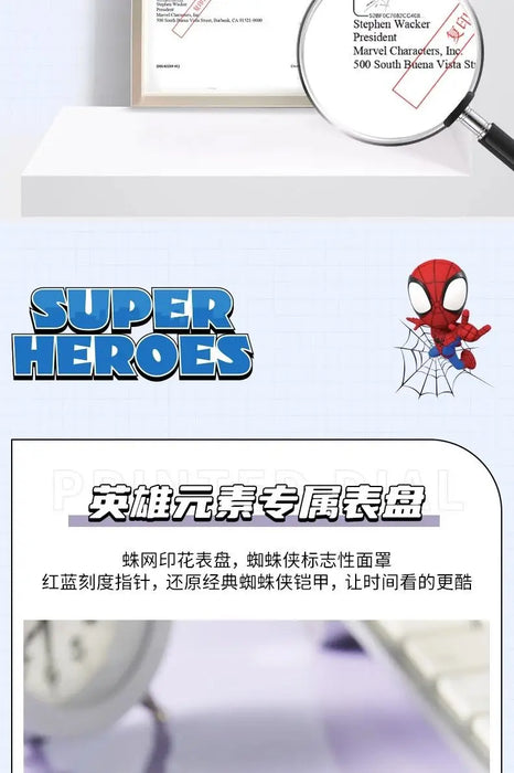 Marvel Avengers Spider-Man Wristwatch for Kids