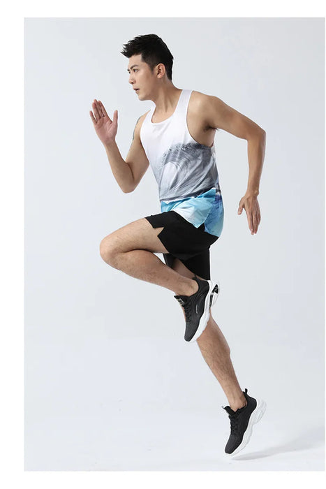 Men's Fitness Marathon Sports Vest
