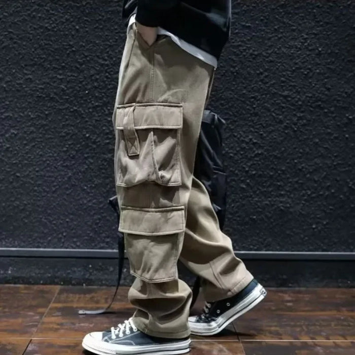 Men's Big Size Multi-Pocket Cargo Pants