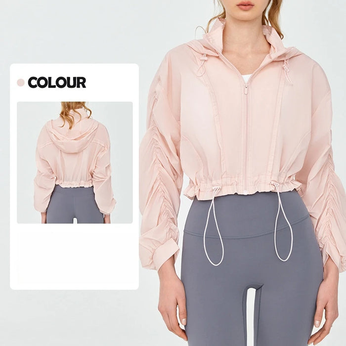 Sun Protection Coat for women UV Resistant Skin Clothing