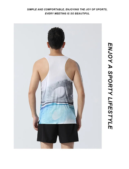 Men's Fitness Marathon Sports Vest