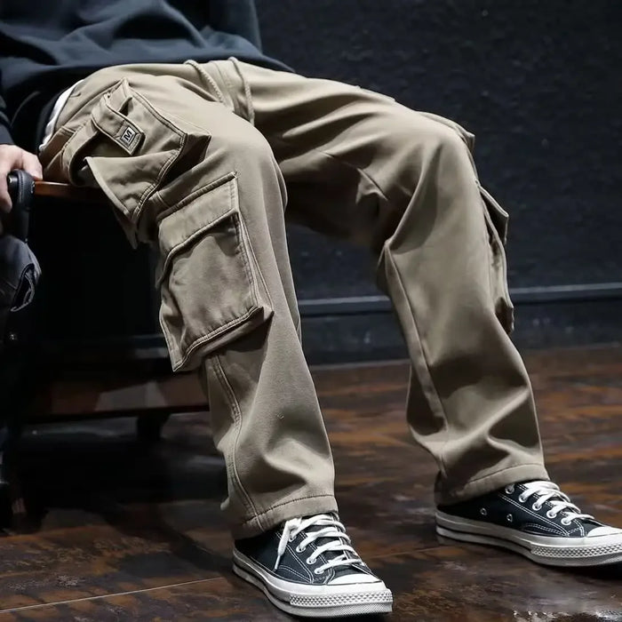 Men's Big Size Multi-Pocket Cargo Pants