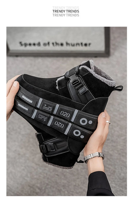 Kids' High-Top Winter Snow Boots