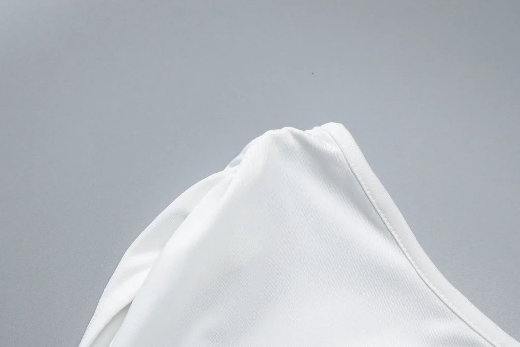 Women's Cropped Tank Top & Skinny Leisure Set