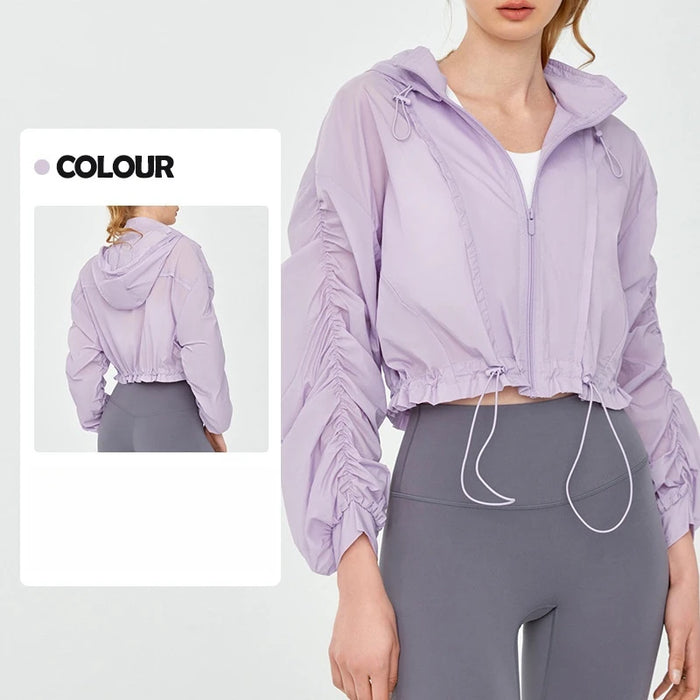 Sun Protection Coat for women UV Resistant Skin Clothing