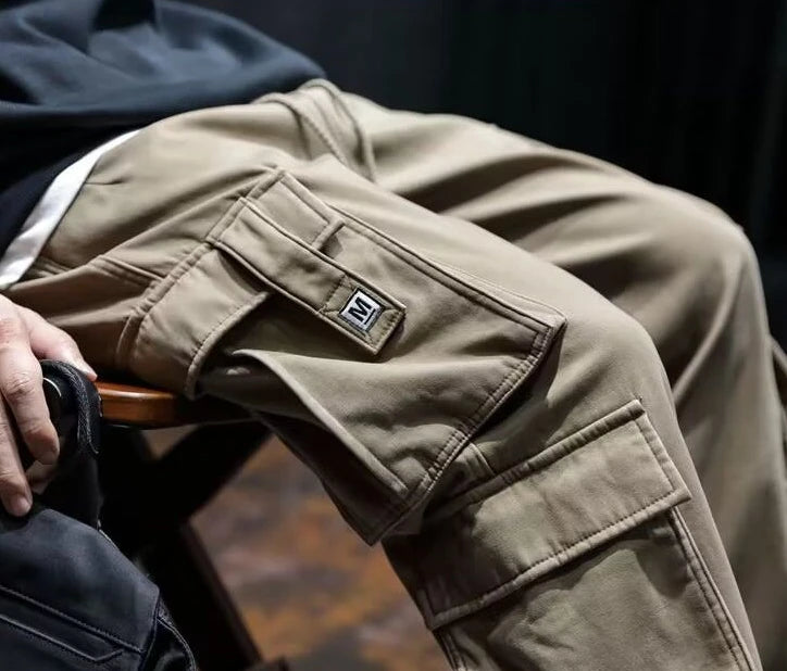 Men's Big Size Multi-Pocket Cargo Pants