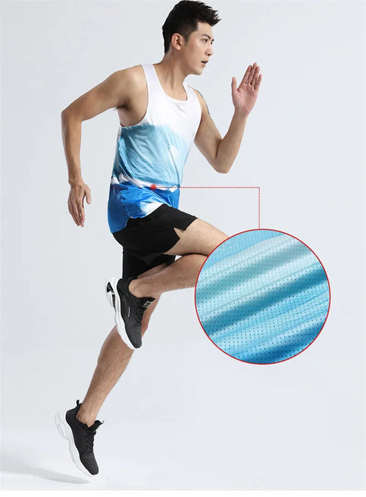 Men's Fitness Marathon Sports Vest