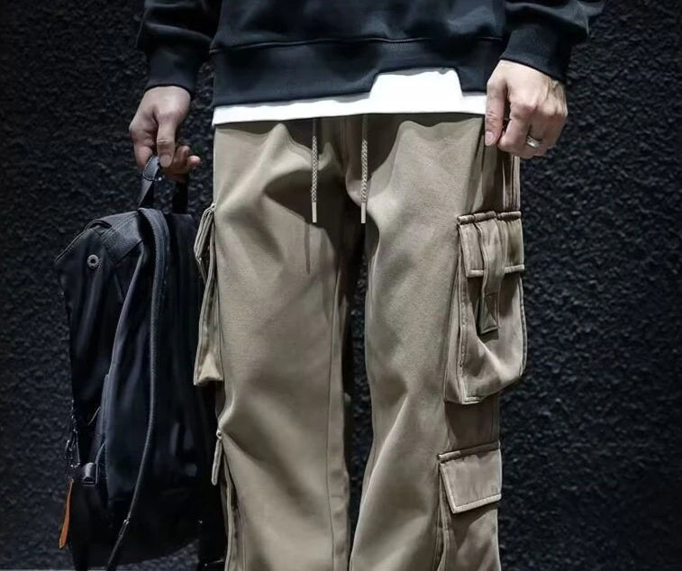 Men's Big Size Multi-Pocket Cargo Pants