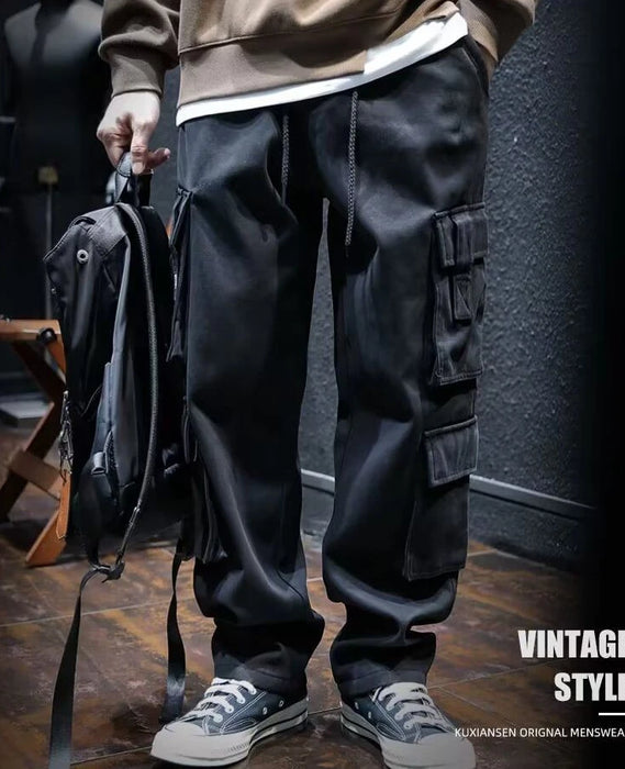 Men's Big Size Multi-Pocket Cargo Pants