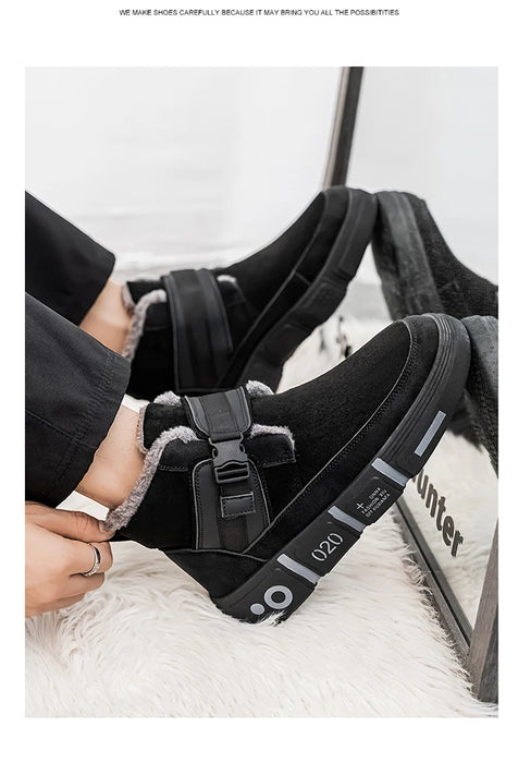 Kids' High-Top Winter Snow Boots