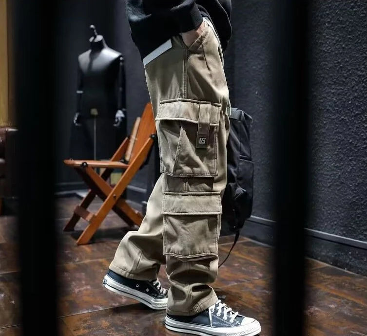 Men's Big Size Multi-Pocket Cargo Pants